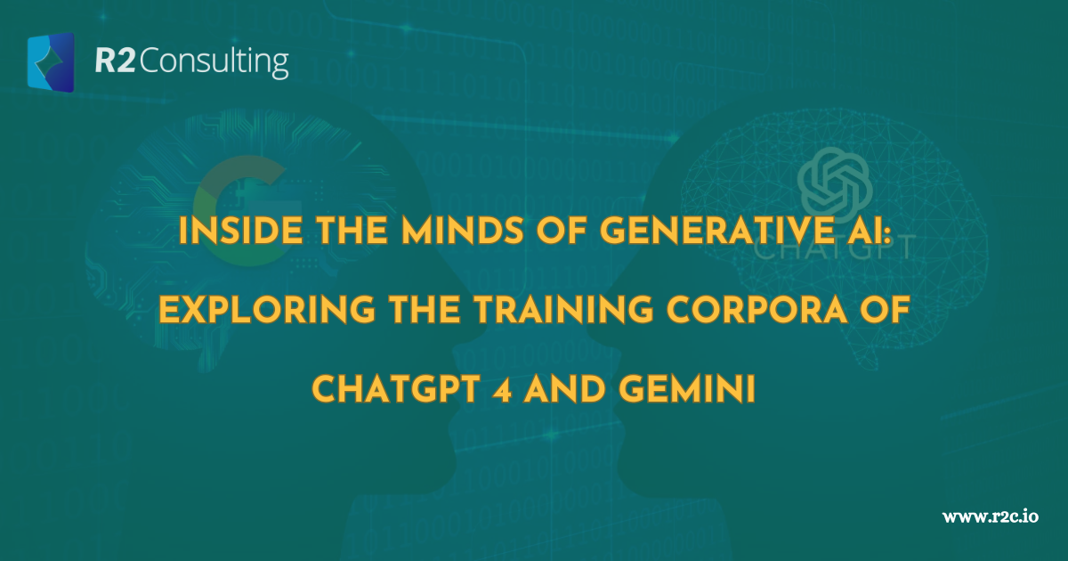 Inside the Minds of Generative AI: Exploring the Training Corpora of ChatGPT 4 and Gemini